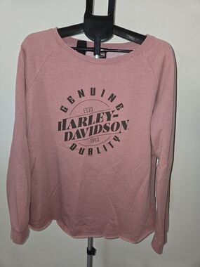 Harley-Davidson Pink Graphic Sweatshirt 2XL
